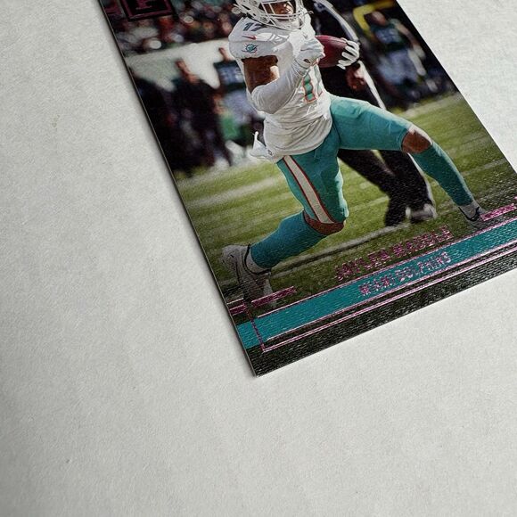 2021 Panini Chronicles - Panini Jaylen Waddle #PA-26 Pink (RC) Rookie Card - Picture 2 of 6